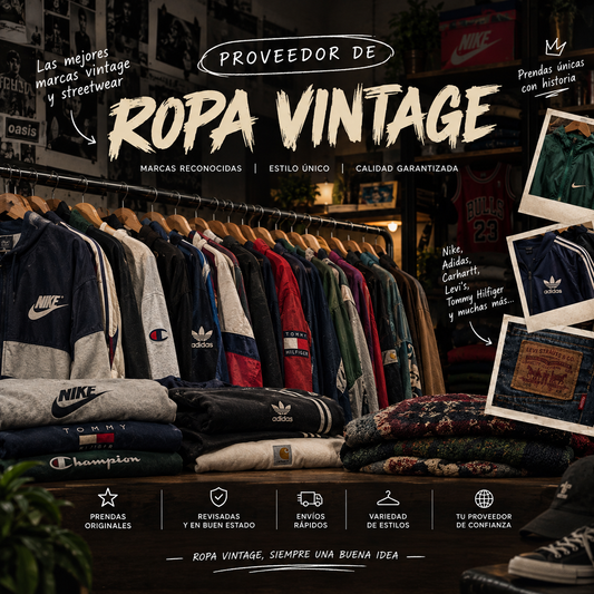 Proveedores ropa vintage